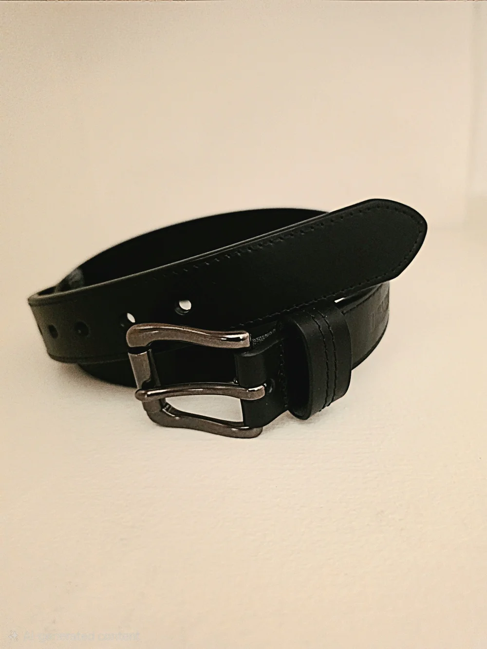 Black Leather Men's Belt, Duluth Tradig Co.  Never been worn!